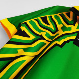 1998 JAMAICA  Away Green Retro Soccer Jersey