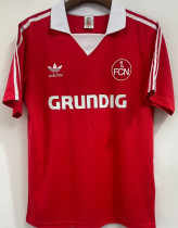 1980 Nürnberg Home Red Retro Soccer Jersey
