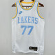 Lakers DONCIC #77 White Retro NBA Jerseys