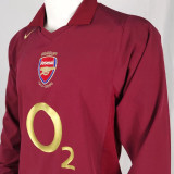 2005/06 ARS Home Retro Long Sleeve Soccer Jersey