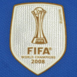 2008/09 M Utd Third Blue Long Sleeve Retro Jersey