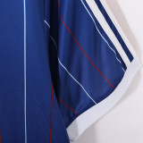 1982 France Home Blue Retro Soccer Jersey