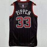 2025/26 Bulls PIPPEN #33 Black NBA Jerseys