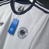 2024 Germany White Cotton Retro Style T-shirt