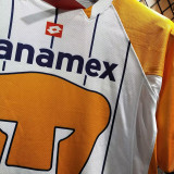 2004 Pumas UNAM Home Retro Long Sleeve Fans Soccer Jersey