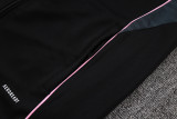 2025/26 JUV Black Kids Jacket Tracksuit