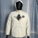 2024/25 PSG White Windbreaker #Y21冲锋衣