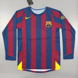 2005-2006 BAR Home Retro Long Sleeve Soccer Jersey (长袖)(带决赛字)