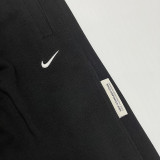 2024/25 Nk~ Black Pure Cotton Sports Trousers Zipper style