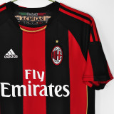 2010/11 AC Milan Home Retro Soccer Jersey