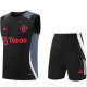 2025 M Utd Black Vest Training Jersey(A Set)