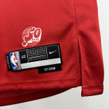 2025 Grizzlies MORANT #12 Red City Edition NBA Jerseys Hot Pressed