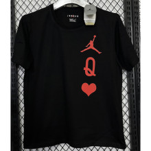 2025 Jordan Black High Quality Casual T-Shirt   T179