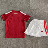 2026/27 Hungary Home Red Kids Soccer Jersey
