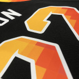 Suns AYTON #22 Black NBA Jerseys