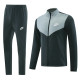 2025 Nk~ Grey Black Jacket Tracksuit