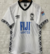 2025/26 Fiji Home White Rugby Jersey 斐济