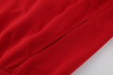 2025 AD~ Red Hoody Zipper Jacket