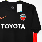 2006/07 Valencia Awya Black Retro Soccer Jersey