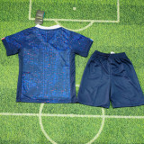 2025/26 France Home Blue Kids Soccer Jersey
