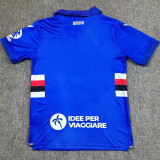 2025/26 Sampdoria Home Blue Fans Soccer Jersey