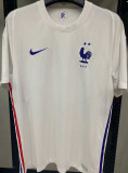2020/21 France Away White Fans Soccer Jersey