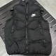 2026/27 NK Black Cotton Vest Jacket  J3303