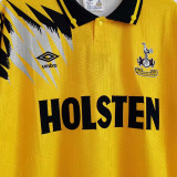 1992/94 TH FC Away Yellow Retro Soccer Jersey