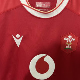 2024/25 Wales Home Red Rugby Shirt 威尔士