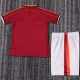 1998/99 Roma Home Retro Kids Soccer Jersey