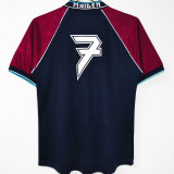 1999 West Ham X Iron Maiden Black Retro Jersey (Number 7)