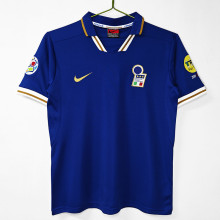 1996-1997 Italy Home Blue Retro Soccer Jersey