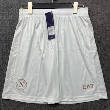 2025/26 Napoli Away White Shorts Pants