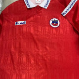 1995 Chile Home Red Retro Soccer Jersey