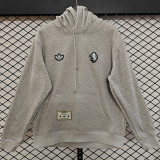 2026 JUV Grey Retro Style Hoody 小绣花