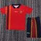 1994 Spain Home Kids Retro Soccer Jersey