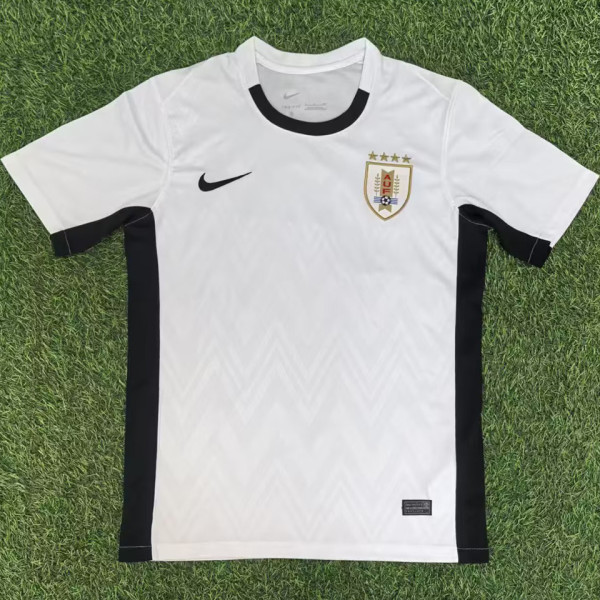 2025/26 Uruguay Away White Fans Jersey 乌拉圭
