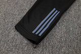 2025 Italy Black Sweater Tracksuit