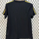2025/26 M Utd Black Retro Style Fans Soccer Jersey