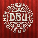 1986 Denmark Home Red Retro Soccer Jersey