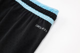 A2433 Jordan Blue Black Casual Short Pants