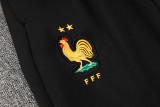 2025 France Black Sweater Tracksuit