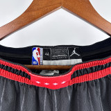 2025 Bulls Black NBA Cotton Pants