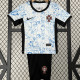 2024/25 Portugal Away White Kids Jersey
