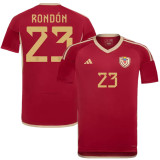 2024/25 Venezuela Home Red Fans Soccer Jersey