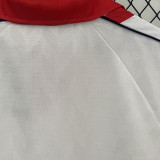 1988 Denmark Away White Retro Soccer Jersey