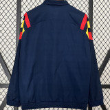 1996 Spain Sapphire Blue Retro Windbreaker