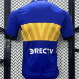 2024/25 Boca Home Blue Player Version Soccer Jersey