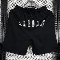2025 Jordan Black Pure Cotton Fabric Casual Short Pants M005