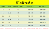 2025 NK~  White Windbreaker (F700)